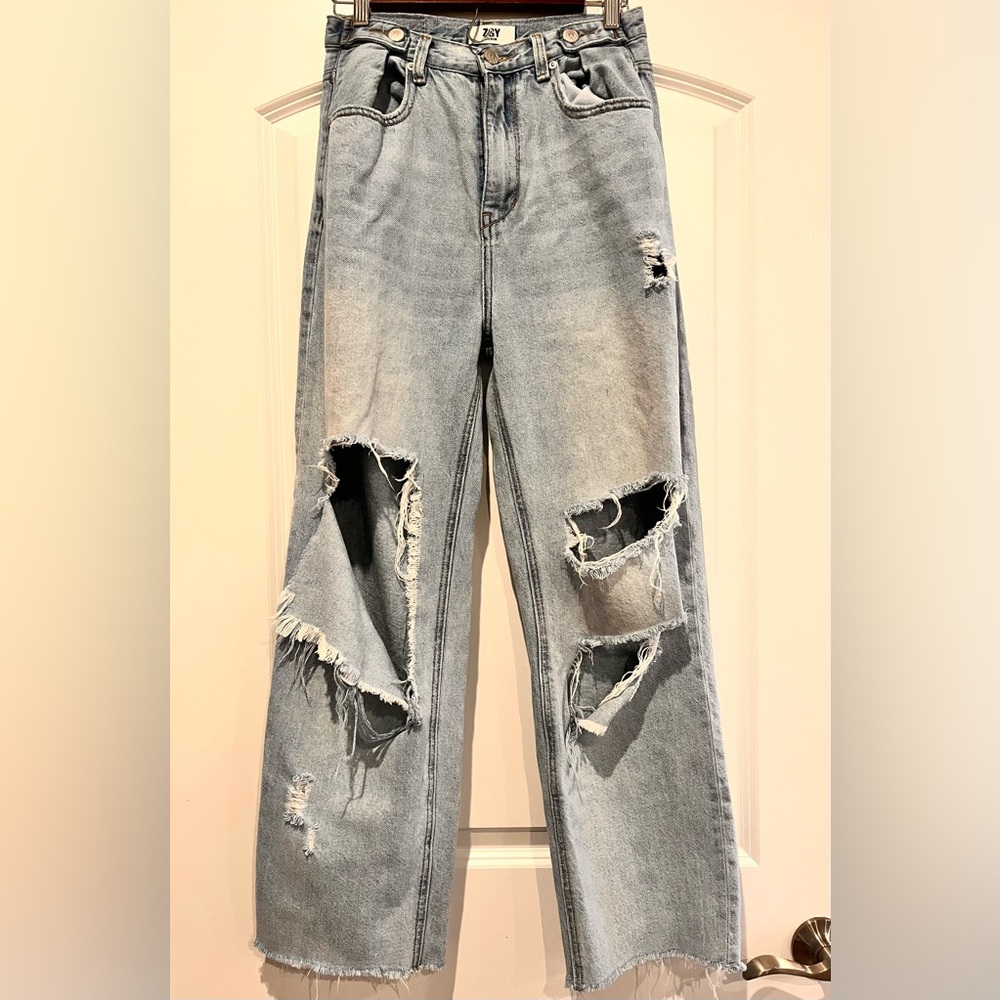 ZGY Hi And Loose Destroyed Jeans‎ Women’s Size 26